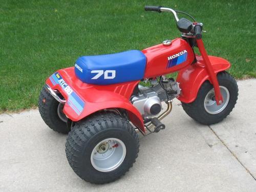 HONDA ATC70 1985 MODEL DECAL GRAPHIC SET (10 DECALS) (*#h04)