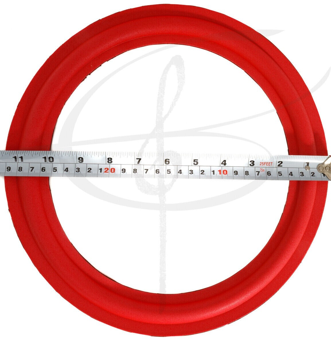 2Pcs 12" Inch SPEAKER FOAM SURROUND Red Cerwin Vega Angle D-5 D-6, D-7, DX-7 USA