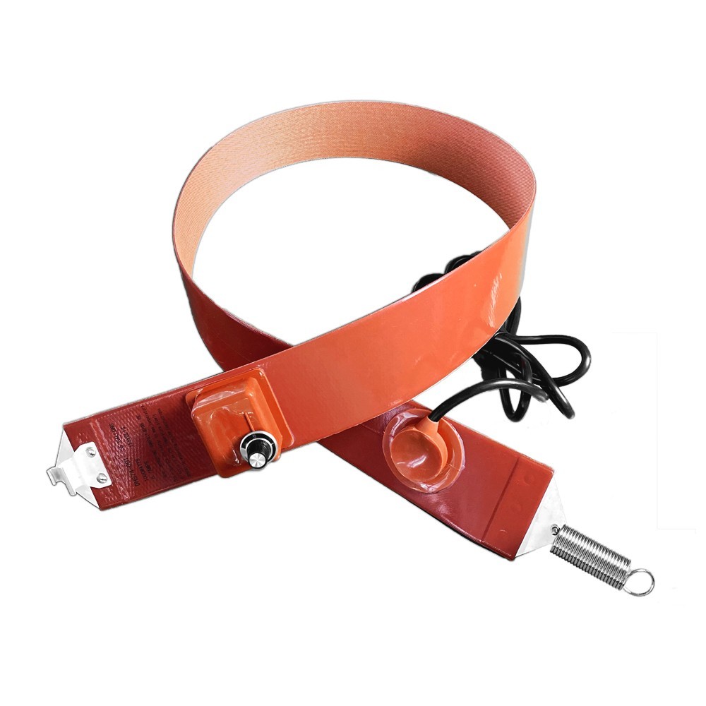 55 Gallons Metal Drum Heater with Thermostat 50 - 400°F Adjustable 1500W 115V