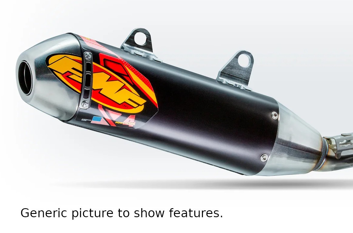 PowerCore 4 Slip On Exhaust FMF 044224 For 04-15 YFZ450