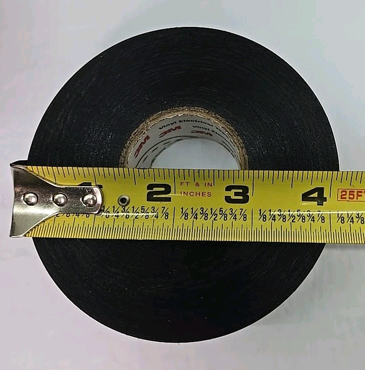 3 Pack-ROLLS 3M Vinyl Electrical Tape #37-1-1/2 in x 108' 36 Yards 1.5" 3 Rolls