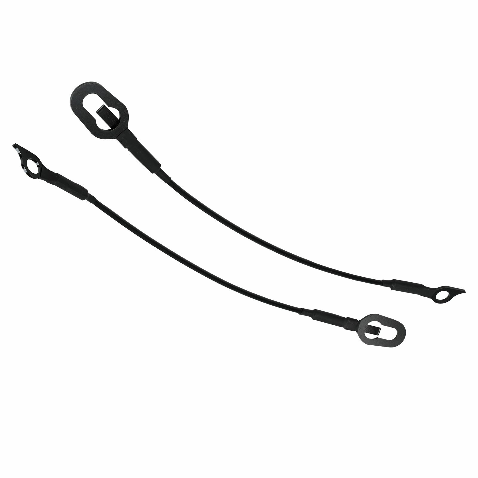 Pair Tailgate Cable Lift Support Strap for 94-01 02 Dodge Ram Pickup 55345124AB