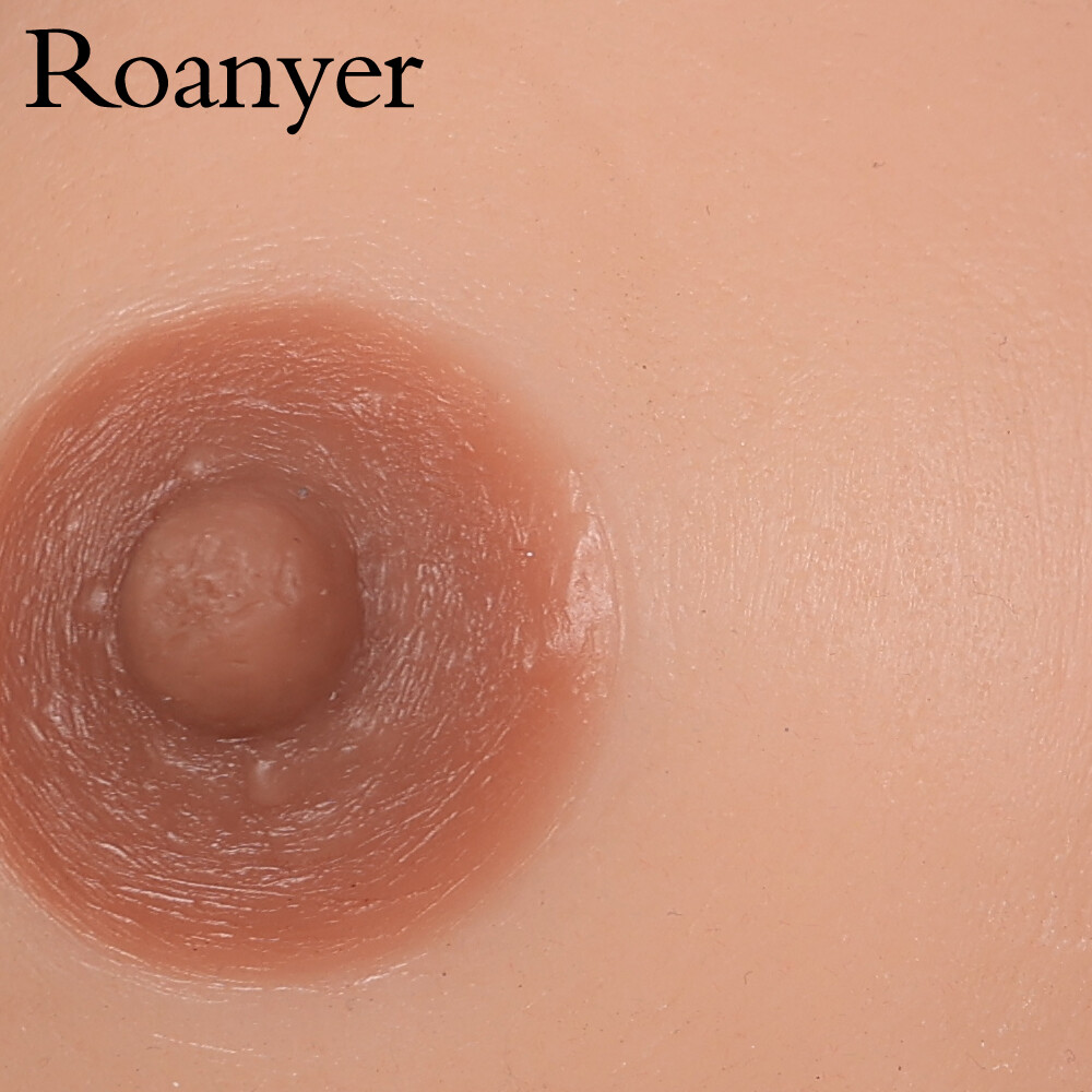 Roanyer Drag Queen Silicone D Cup Fake Boobs Breast Form Crossdresser Costume