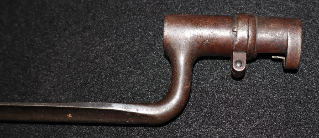 Indian Wars US Army M1873 Trapdoor Springfield Socket Bayonet U.S. Ricasso Mark