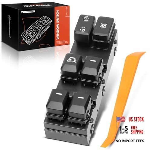 - Front Left Driver Side - Master Power Window Switch - Compatible with Kia