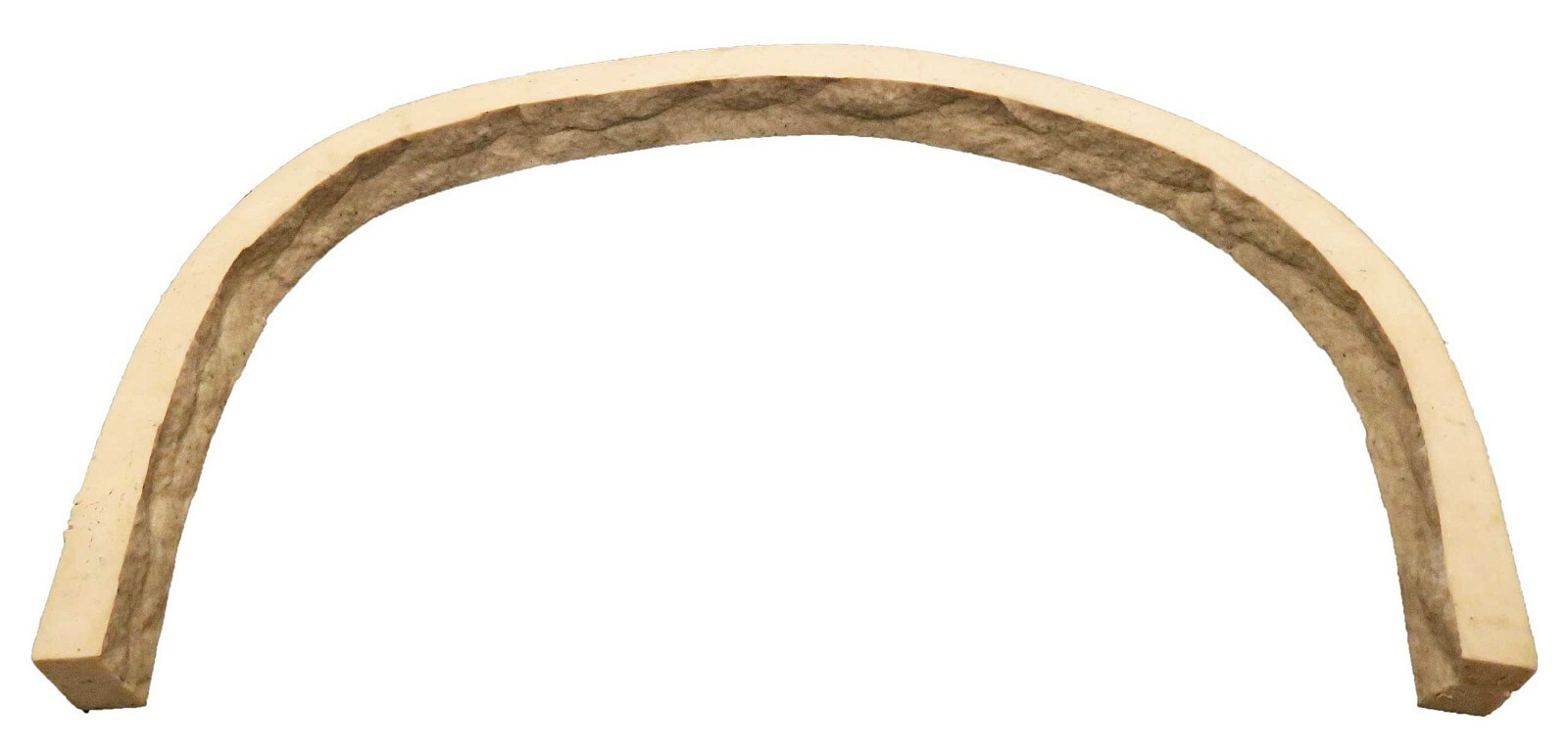 Chiseled Edge Concrete Countertop Edge Form Liner, 12'L (144") x 2"W x 2"D