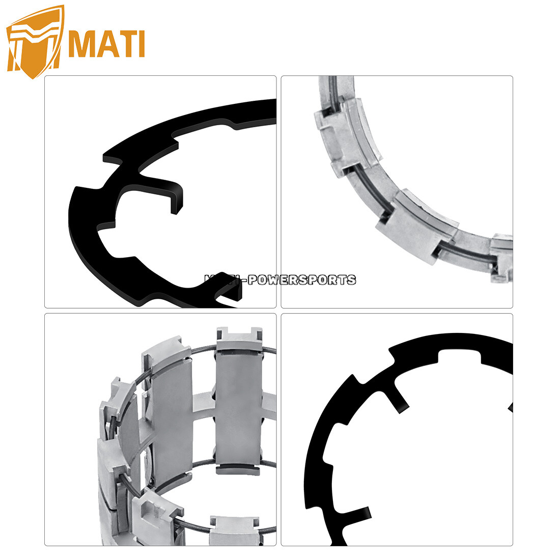 FRONT DIFFERENTIAL SPRAGUE ROLLER KIT Fits POLARIS RZR 800 EFI 08-14 aluminum