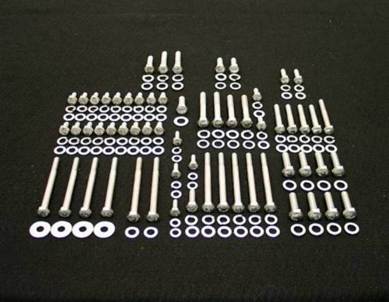 BUICK NAILHEAD 401 425 ENGINE BOLTS KIT STAINLESS STEEL HEX SCREW SET