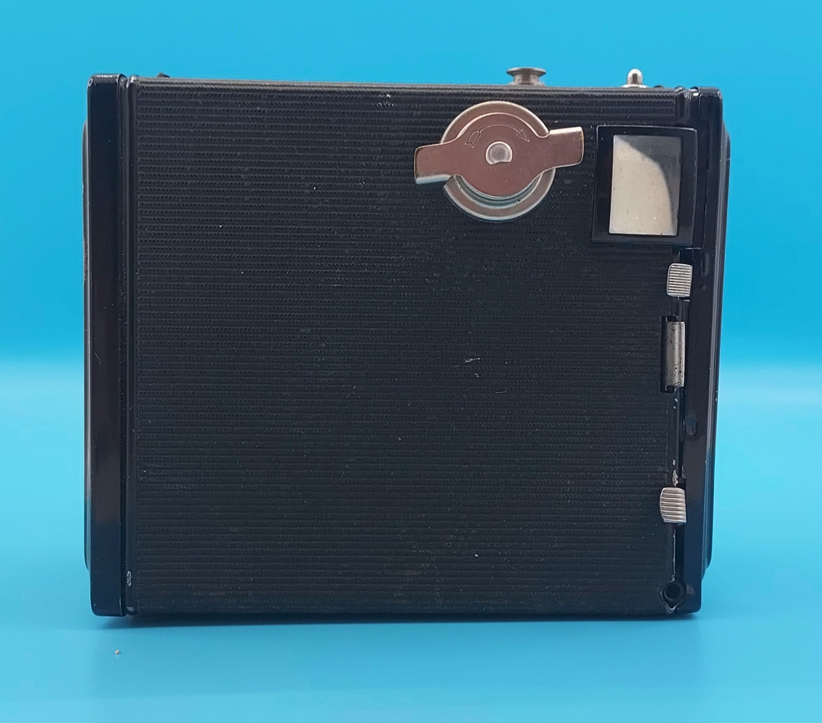 Agfa Synchro Box Camera, Germany 1950s, Art Deco, 120 Rollfilm 6x9 Untested