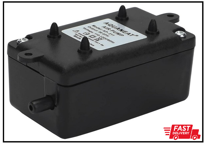 Aquarium Air Pump for Small Fish Tank up to 10 Gallon, 50 GPH Hydroponi