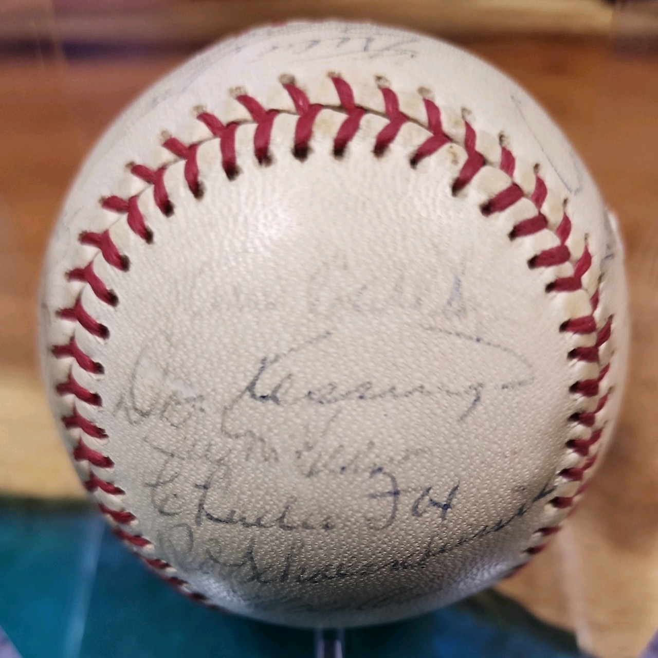 ⚾️1972 All-Star Team Signed Baseball! Clemente/Mays Sweet Spot! Hank Aaron*JSA⚾️
