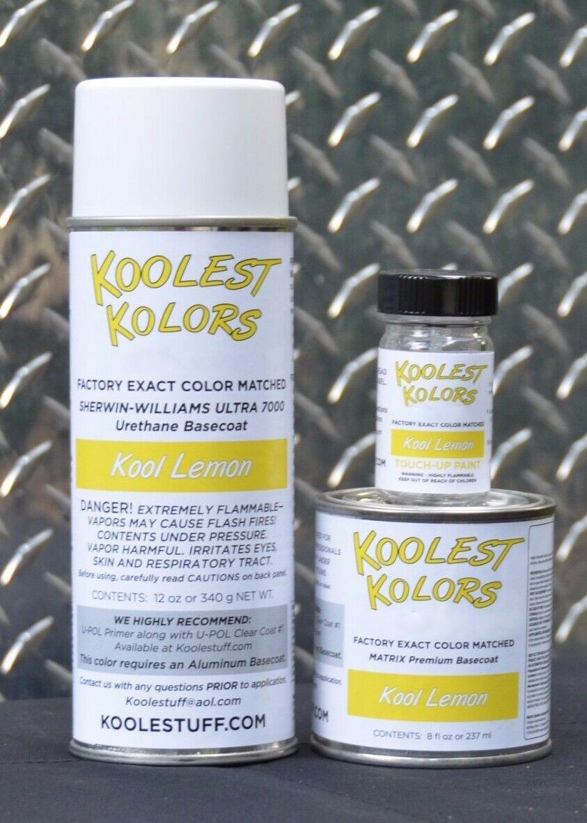 KOOL LEMON Yellow Paint for Schwinn Bike Restoration for STINGRAY Bicycle-others