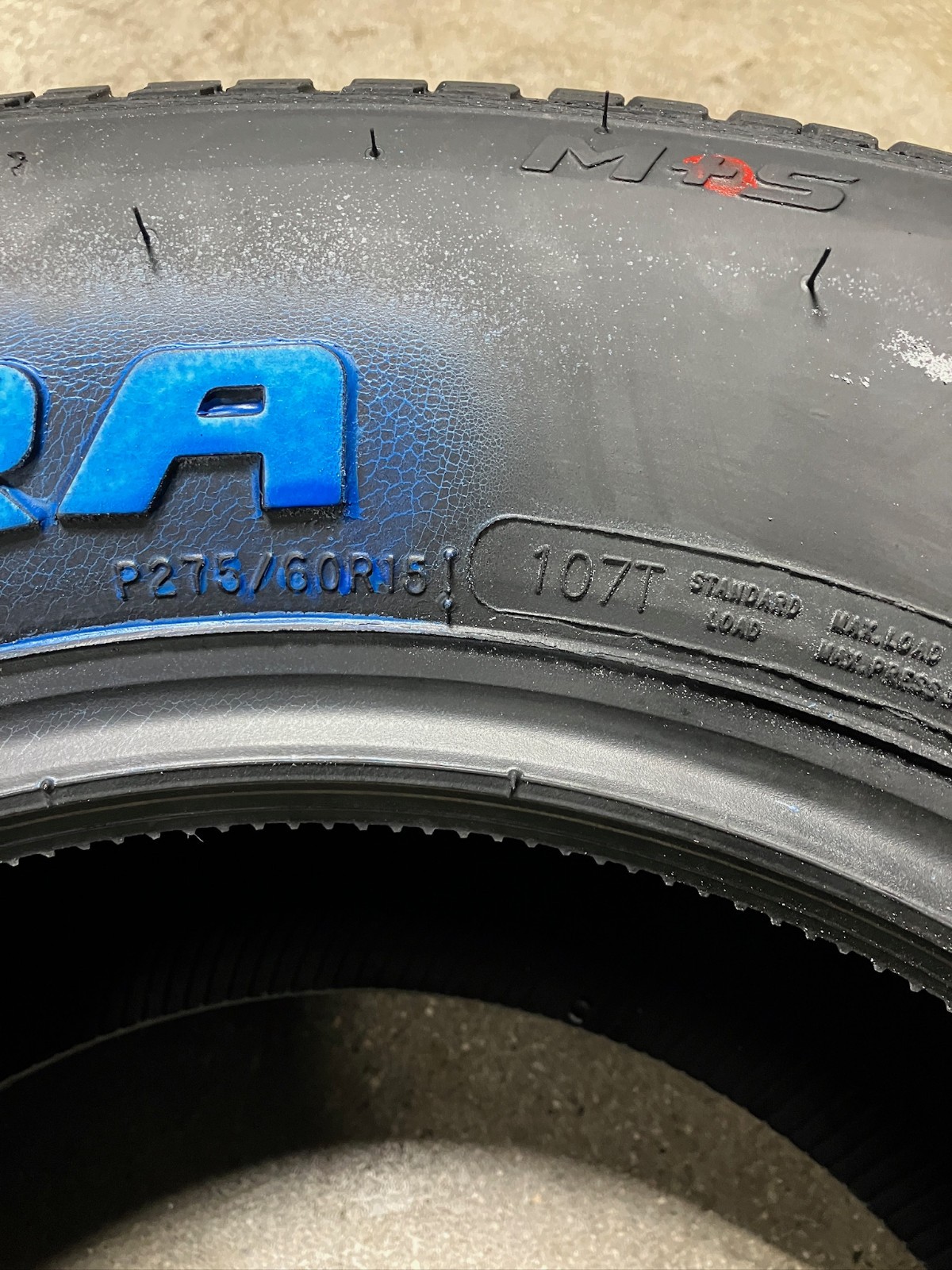 2 New 275 60 15 Cooper Cobra Radial G/T Raised White Letter All Season Tires