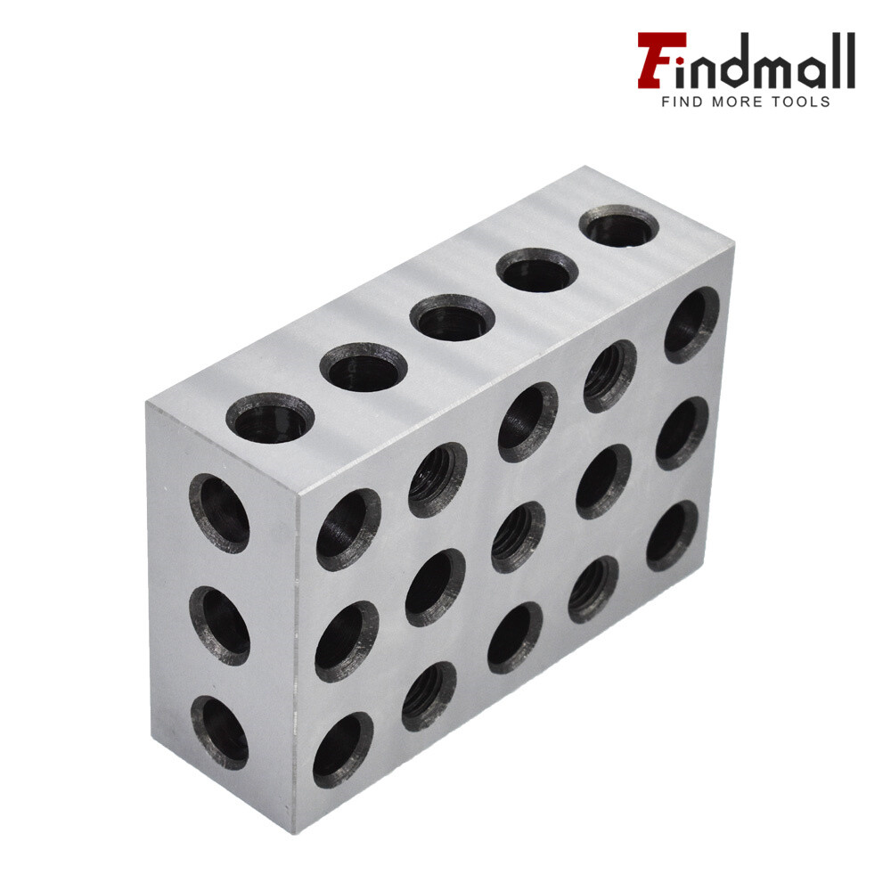 1 Matched Pair 2-4-6 Blocks 23 Holes .0002" Machinist Precision 246 Jig 2 4 6