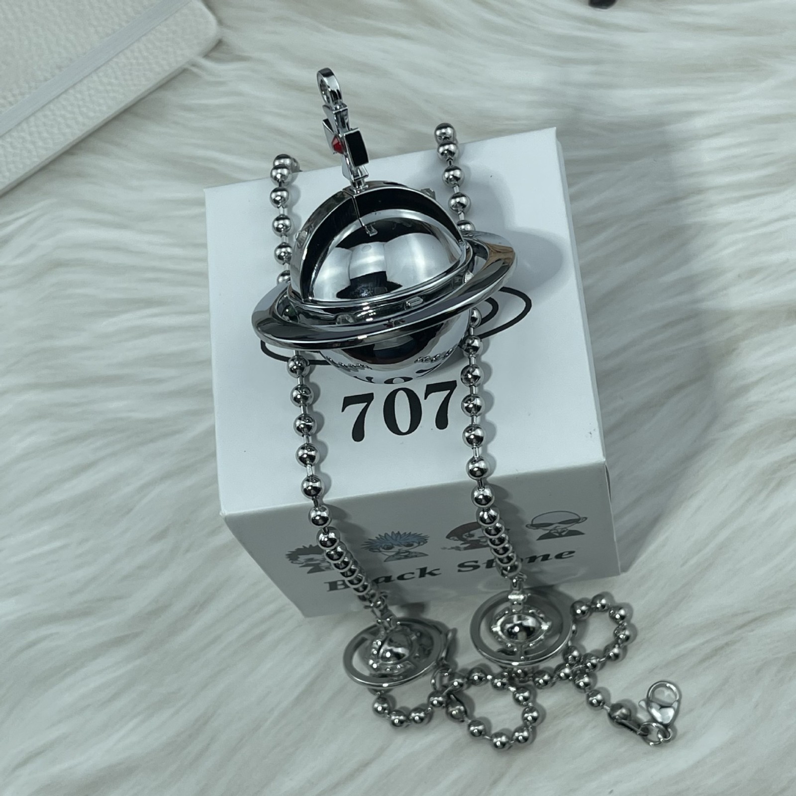 Vivienne Westwood Nana Anime Okazaki Shinichi Pendant Lighter Two Orbs Chain SL