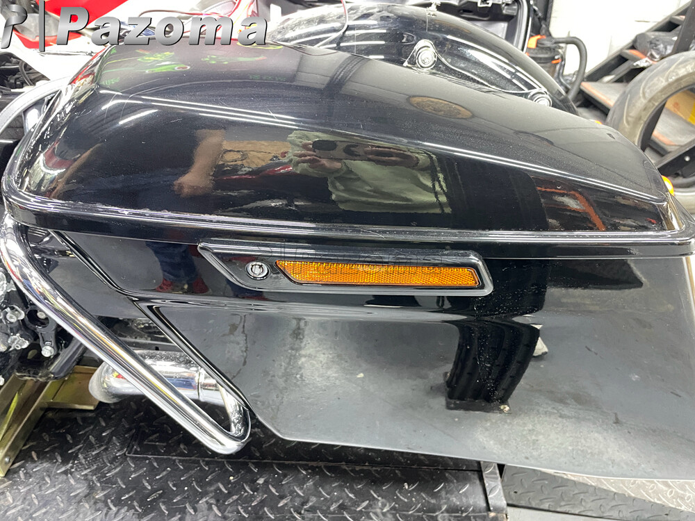 LED Saddlebag Latch Light Brake Running Light For Harley Touring Road King 14-22