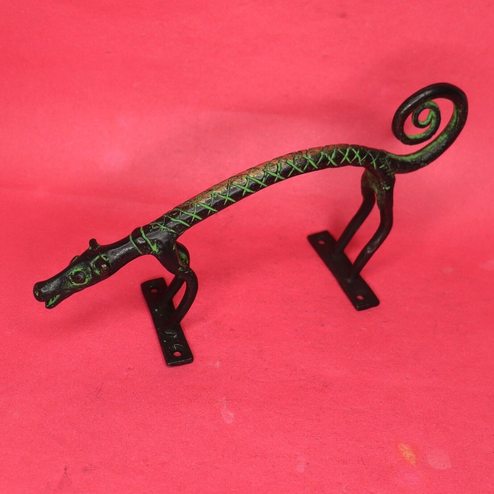 Unique Animal Shape Antique Vintage Style Handmade Brass Door Pull Knob Handle