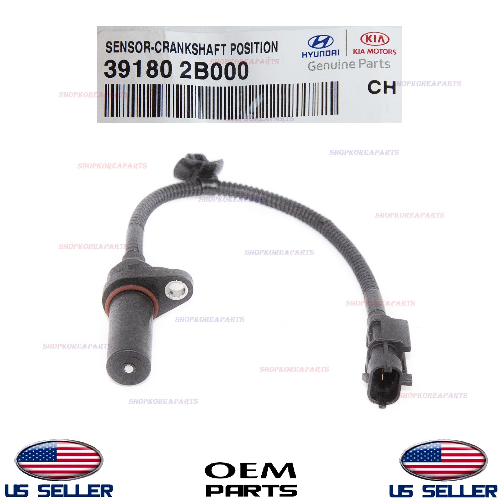 Genuine Engine Crankshaft Crank Position Sensor OEM HYUNDAI KIA See compatibilit