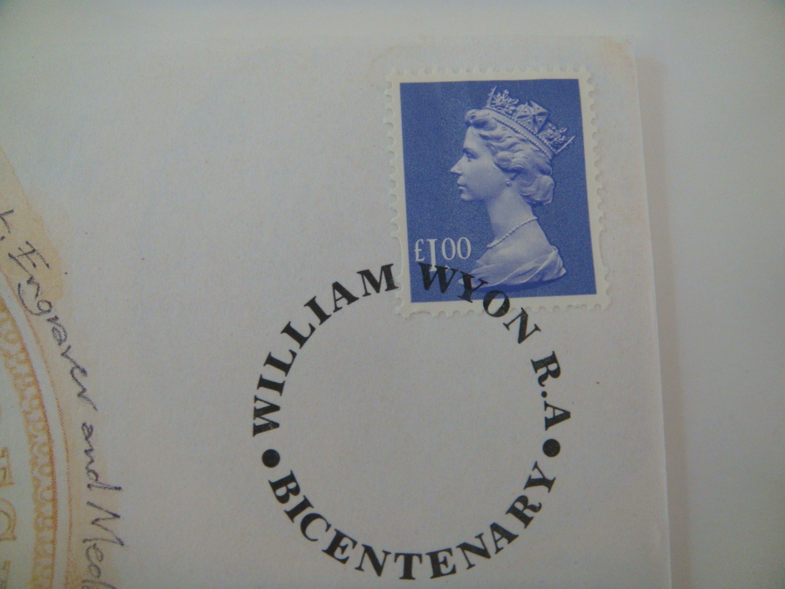 1995 Royal Mint William Wyon Bicentenary Medal Coin And Cover