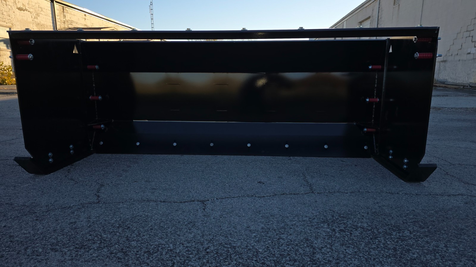 Linville 10'x36" skid steer snow pusher Box NO FAULT LIFETIME WARRANTY Made USA