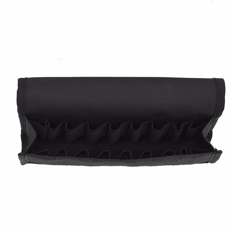 Tactical 18 Rounds Shotgun Shell Bandoliers Holder for 12/20 GA Molle Ammo Pouch