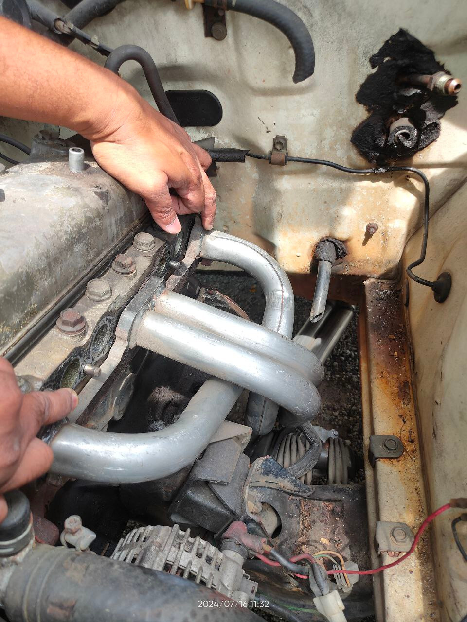 Toyota Corolla Starlet Extractors 421 for KE35 KE70 KP61 with 3K / 4K engine RHD