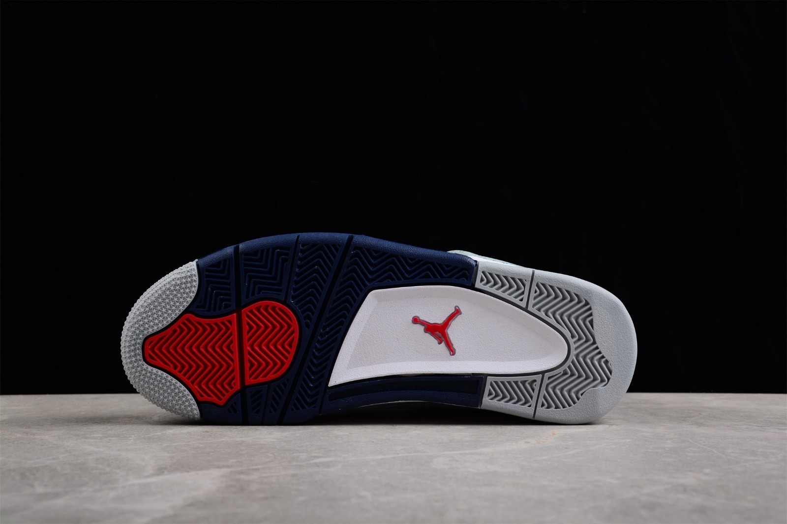 US Size 7-12 Jordan 4 "Midnight Navy" Mid Top Men's Retro Basketball Shoes