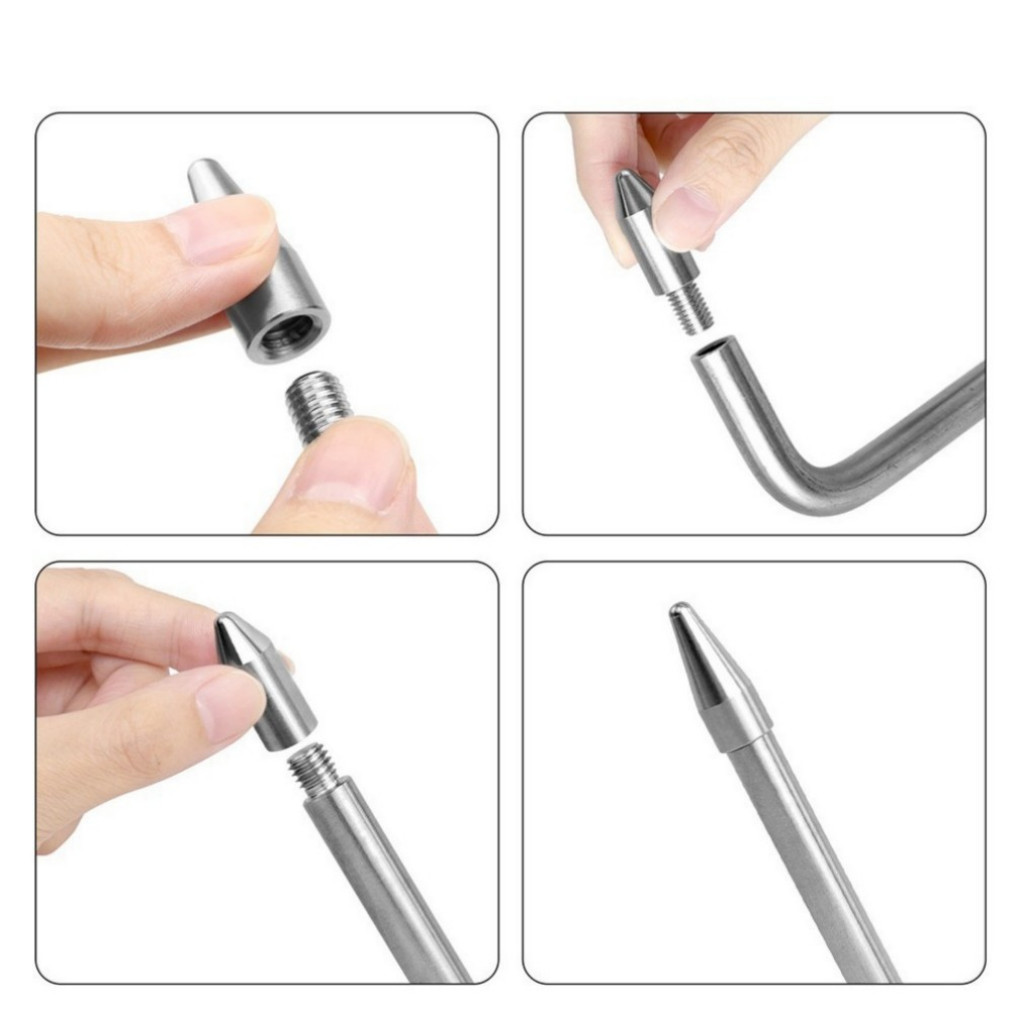 Kits Dent Push Rods Tools N8S8 Car Repair Tools Paintless Dent Removal Tools US