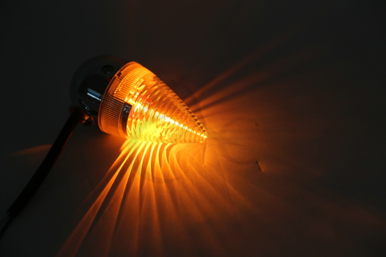 A Pair Clear Rear Turn Signal Light Fit For YAMAHA XV1900 XV 1900 2006-2014 2008