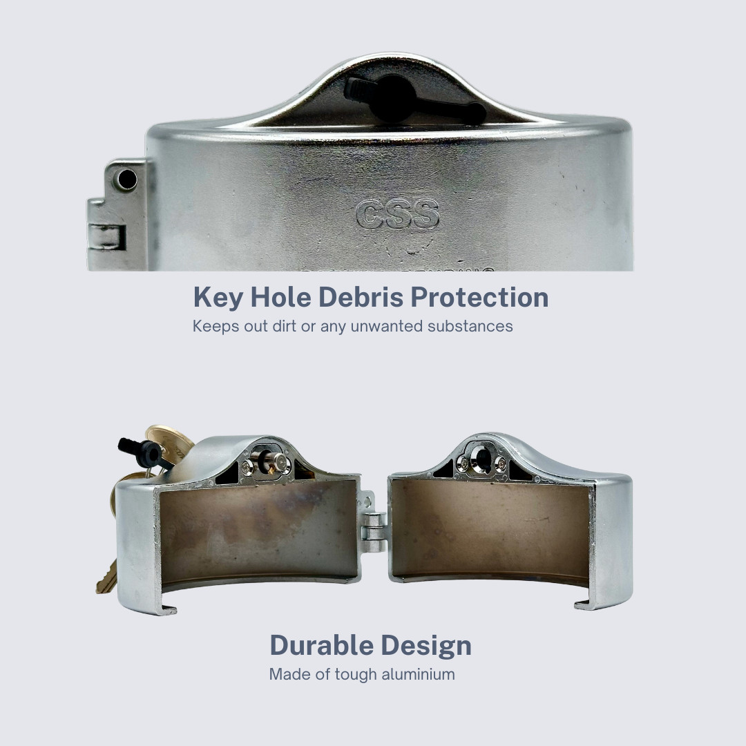 CapLok - Freightliner - Sterling - Western Star Locking Fuel Cap Cover