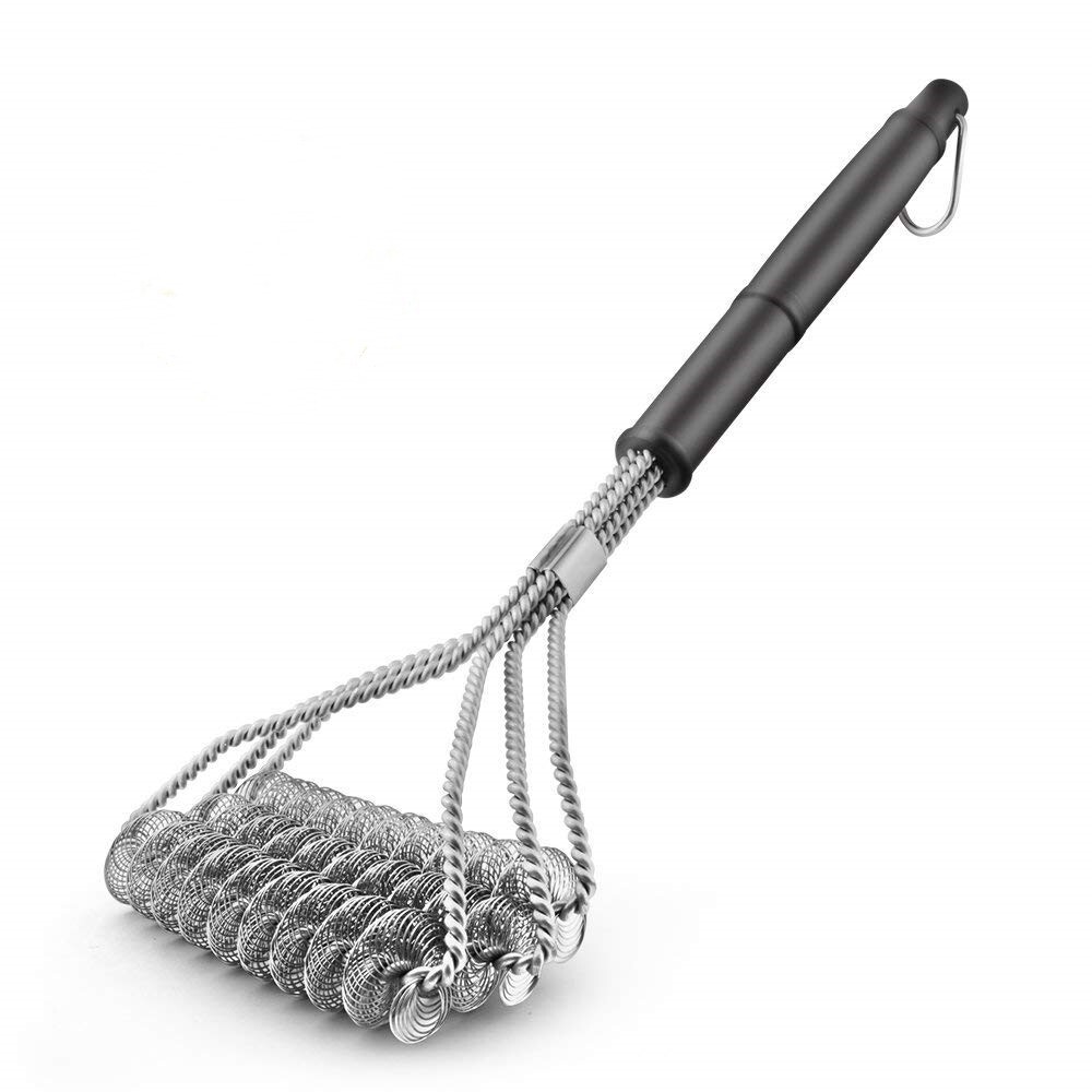 BBQ Grill Brush,Stainless Steel Bristle Free Grill Brush Tool BBQ Cleaning 18"