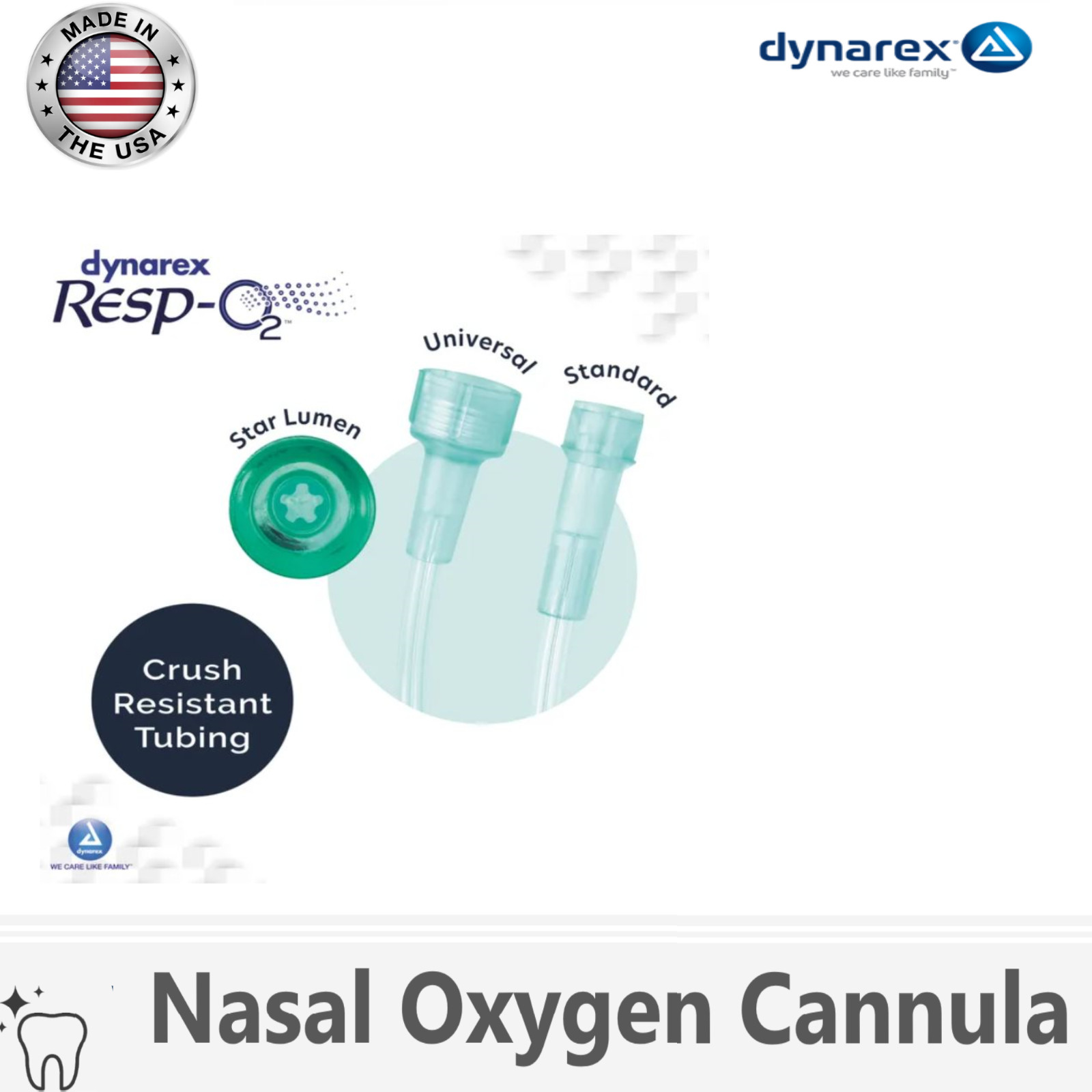 10/Pack - 4 FT Adult Cushion Tip Soft Nasal Oxygen Cannulas Standart Canula