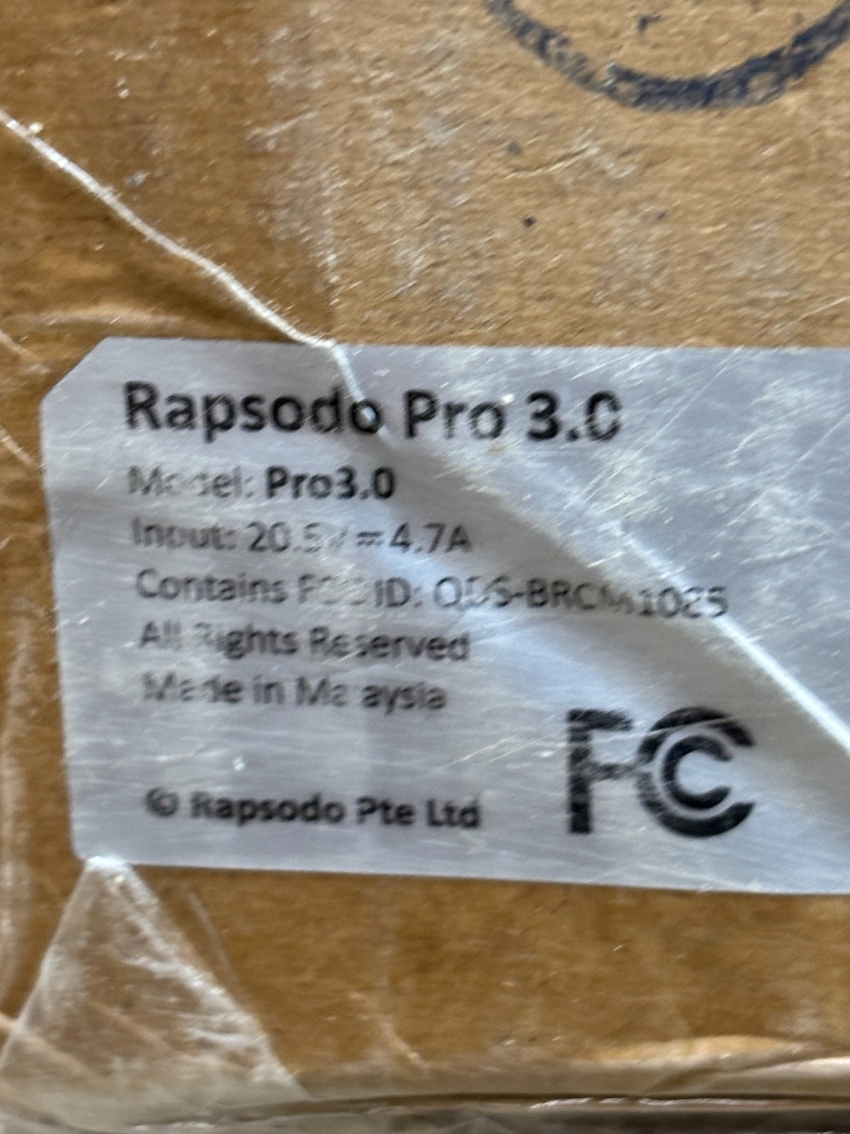 Rapsodo Pro 3.0 Hitting & Pitching Metrics System - Grey - NEW SEALED