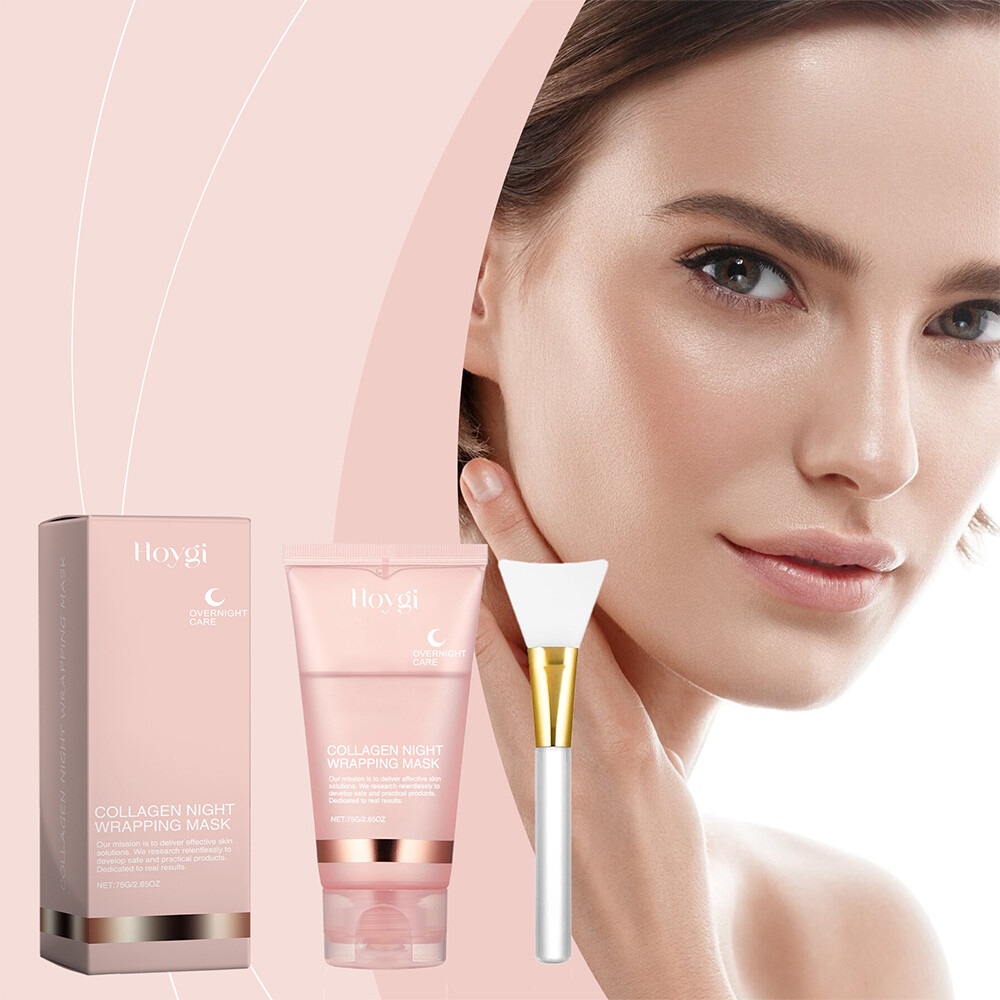 Collagen Overnight Wrapping Mask KOREAN GLASS SKIN ROUTINE Elasticity Hydration