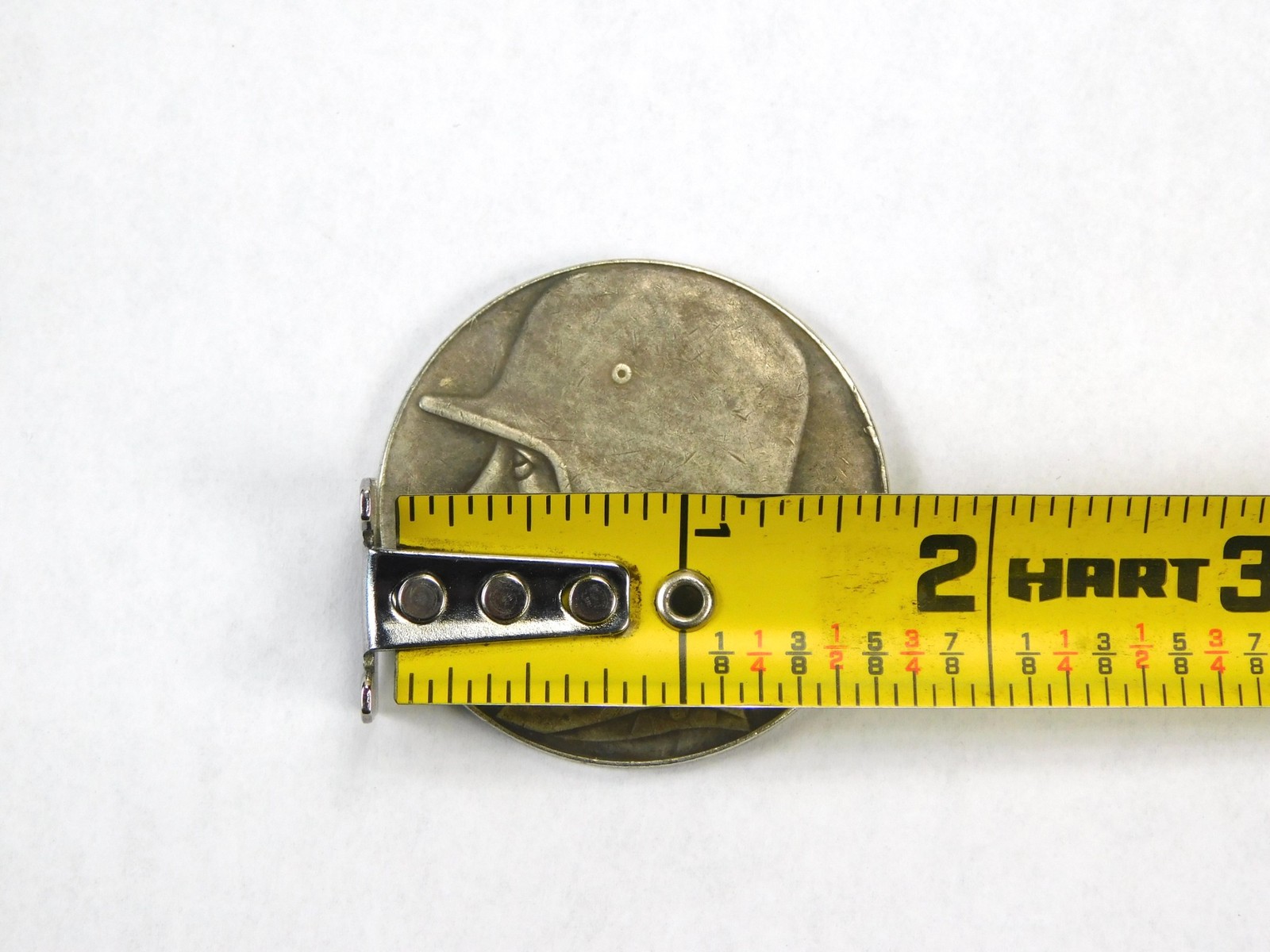 Antique German Germany WW1 White Metal Table Medal