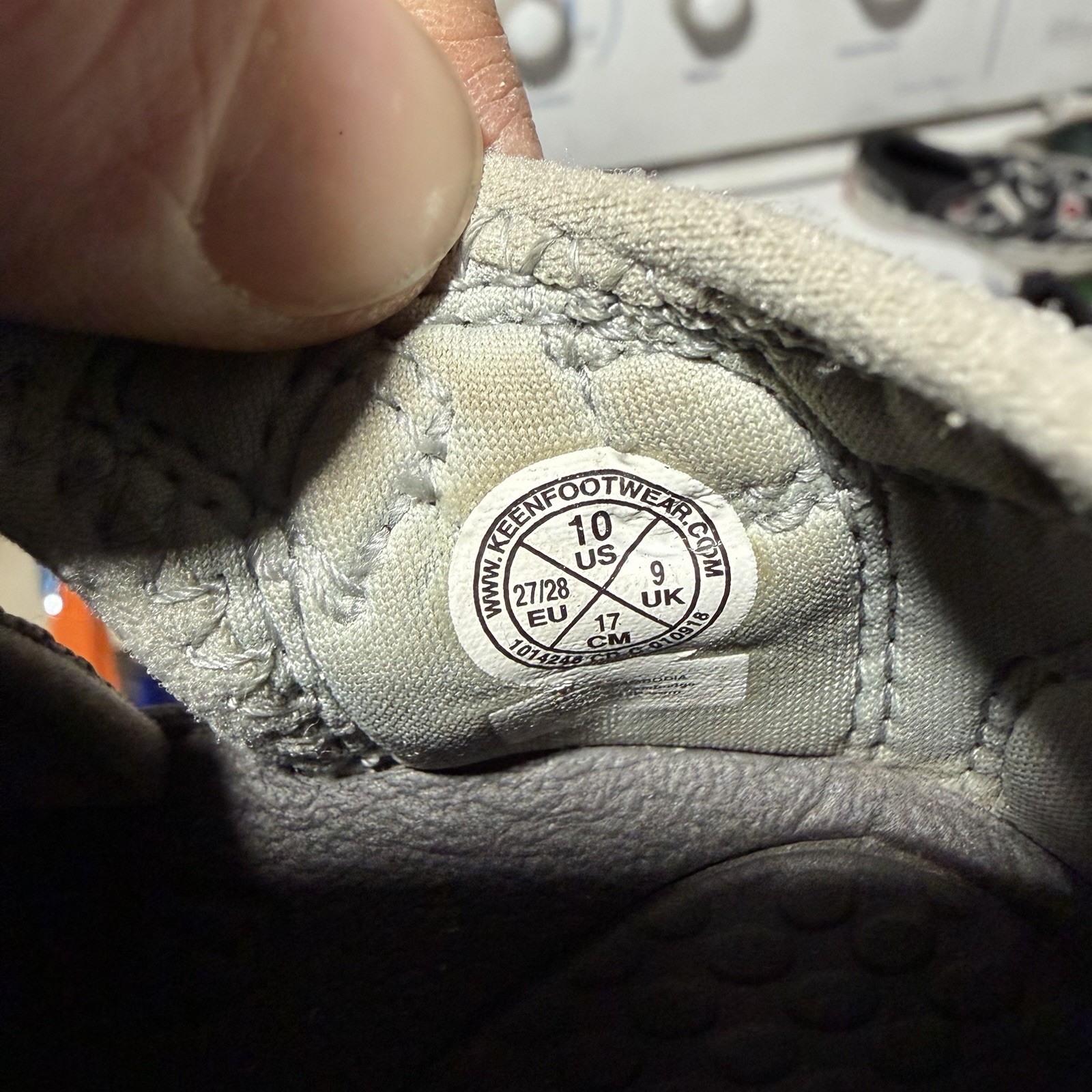 Keen Newport H2 Waterproof Trail Hiking Sandals Gray Lime Boys Toddler Size 10