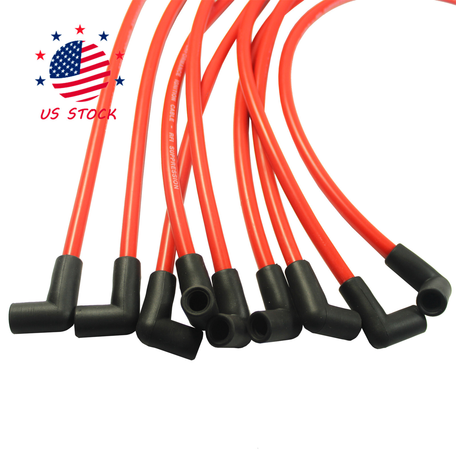 10.5 MM High Performance Spark Plug Wire Set HEI SBC BBC 350 383 454 Electronic