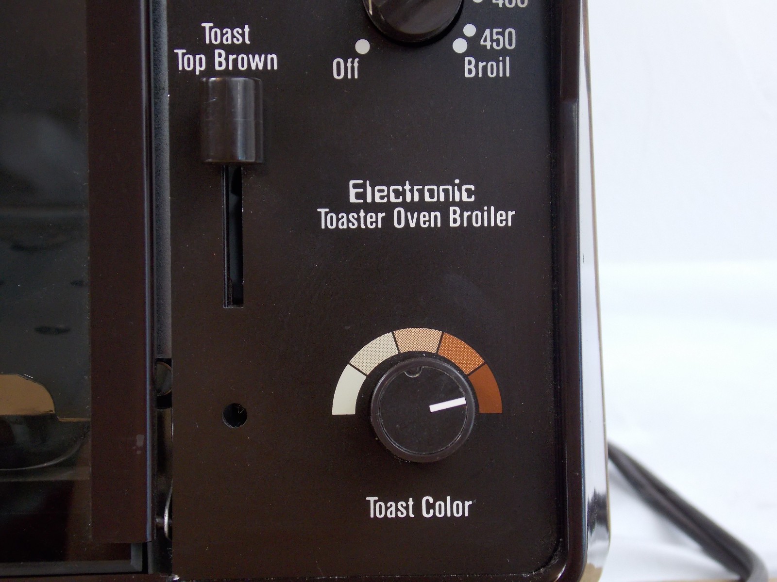 Toastmaster model 324 Tabletop Toaster Oven Faux Wood Broil & Bake EXCL COND....