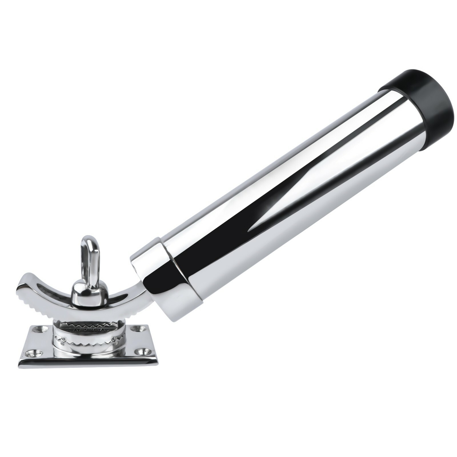 Pair Fishing Rod Holder Boat 316 Stainless Steel Deck-Mount 360° Adjustable