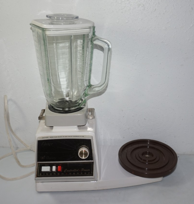 VTG Oster Regency Kitchen Center Mixer Blender Food Processor 12 Speeds White