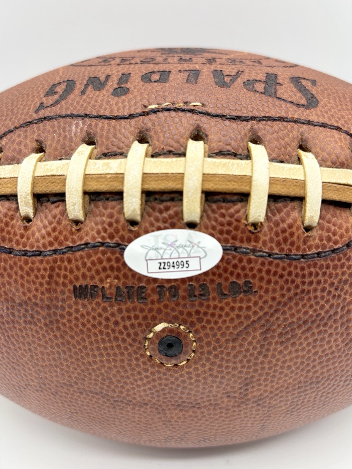 Spalding J5V American Football League Football - 1967 Buff Bills - JSA - Woodard