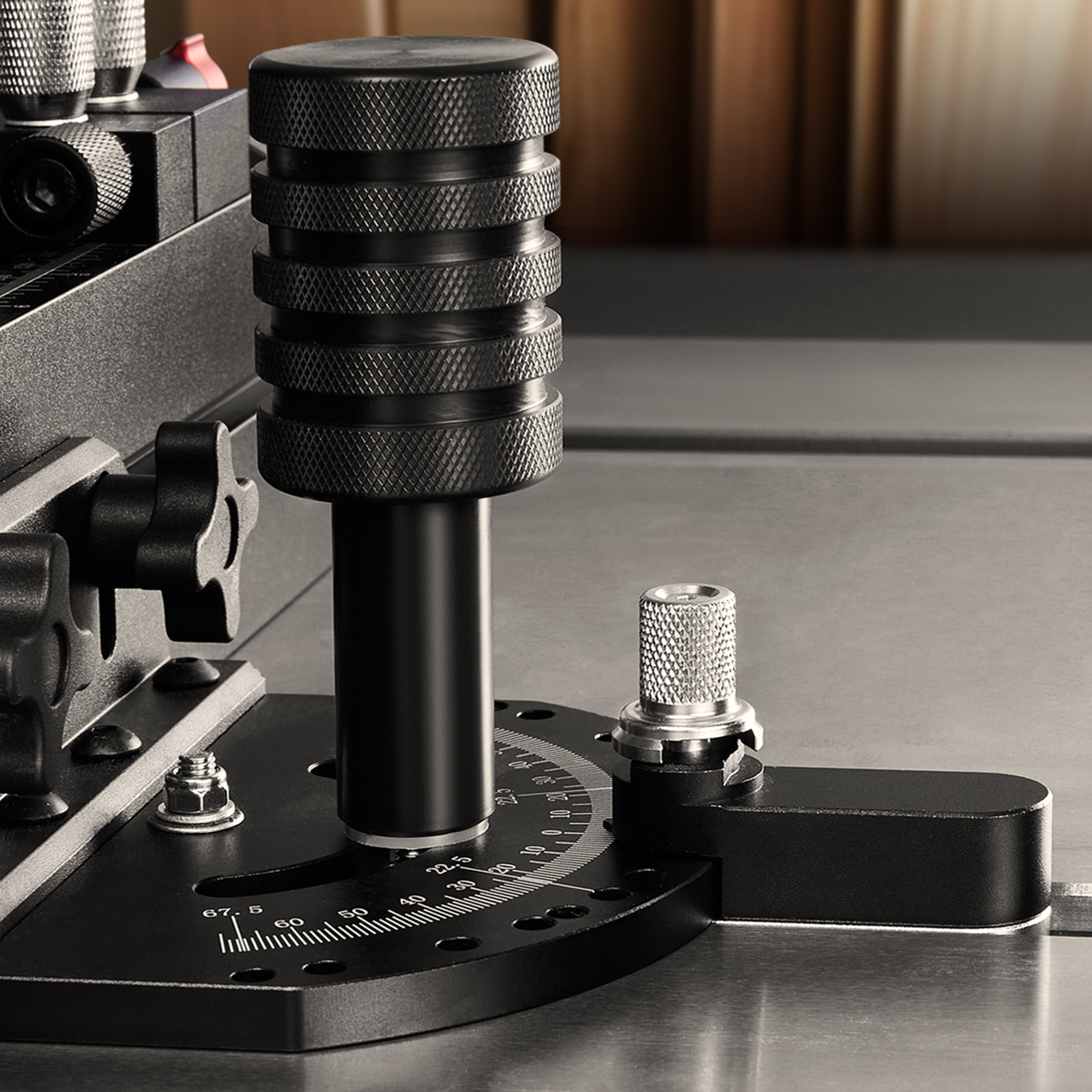 VEVOR Precision Table Saw Miter Gauge Standard Slot 3/4'' x 3/8'' 18 in Grating