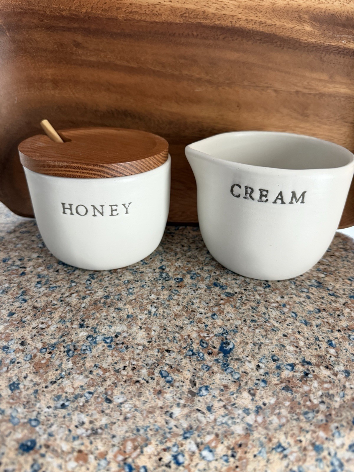 Hearth & Hand Magnolia Honey & Cream Stoneware Set