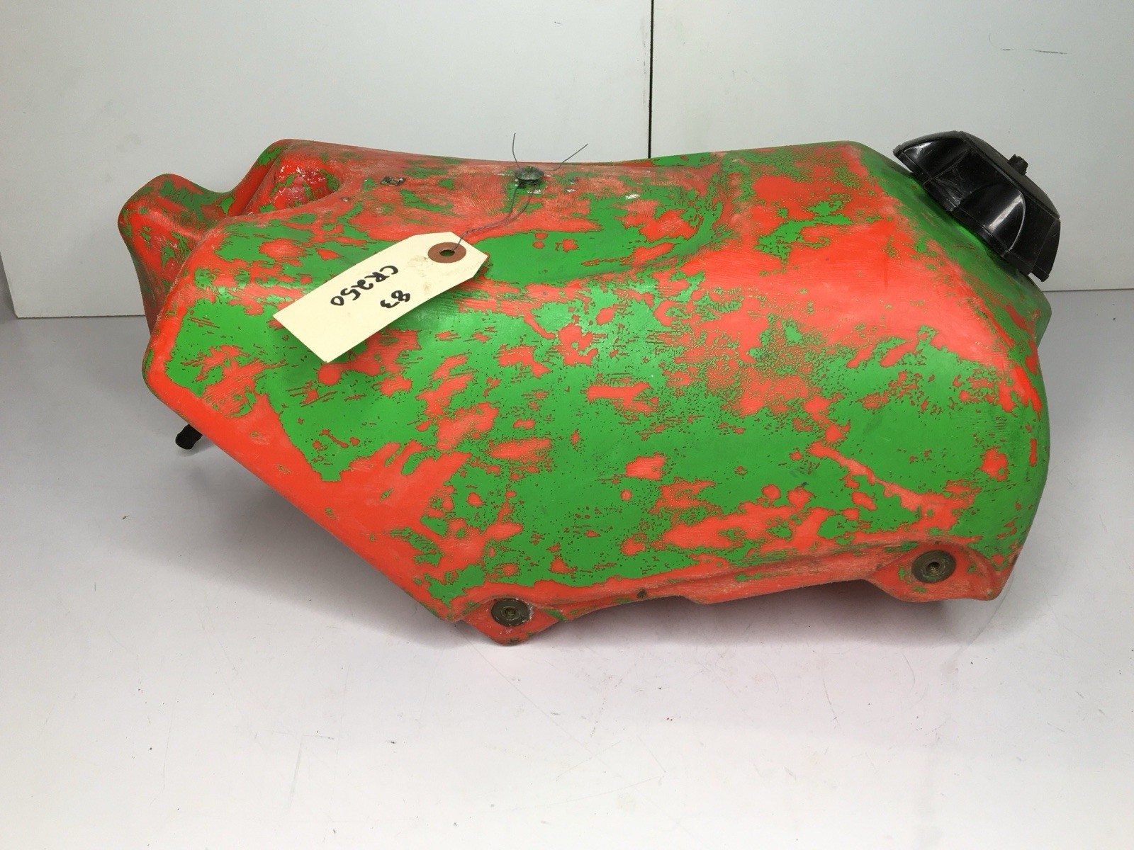 ☑️ 1983 83 Honda CR 250 CR250 OEM Fuel Petrol Gas Tank Canister Petcock