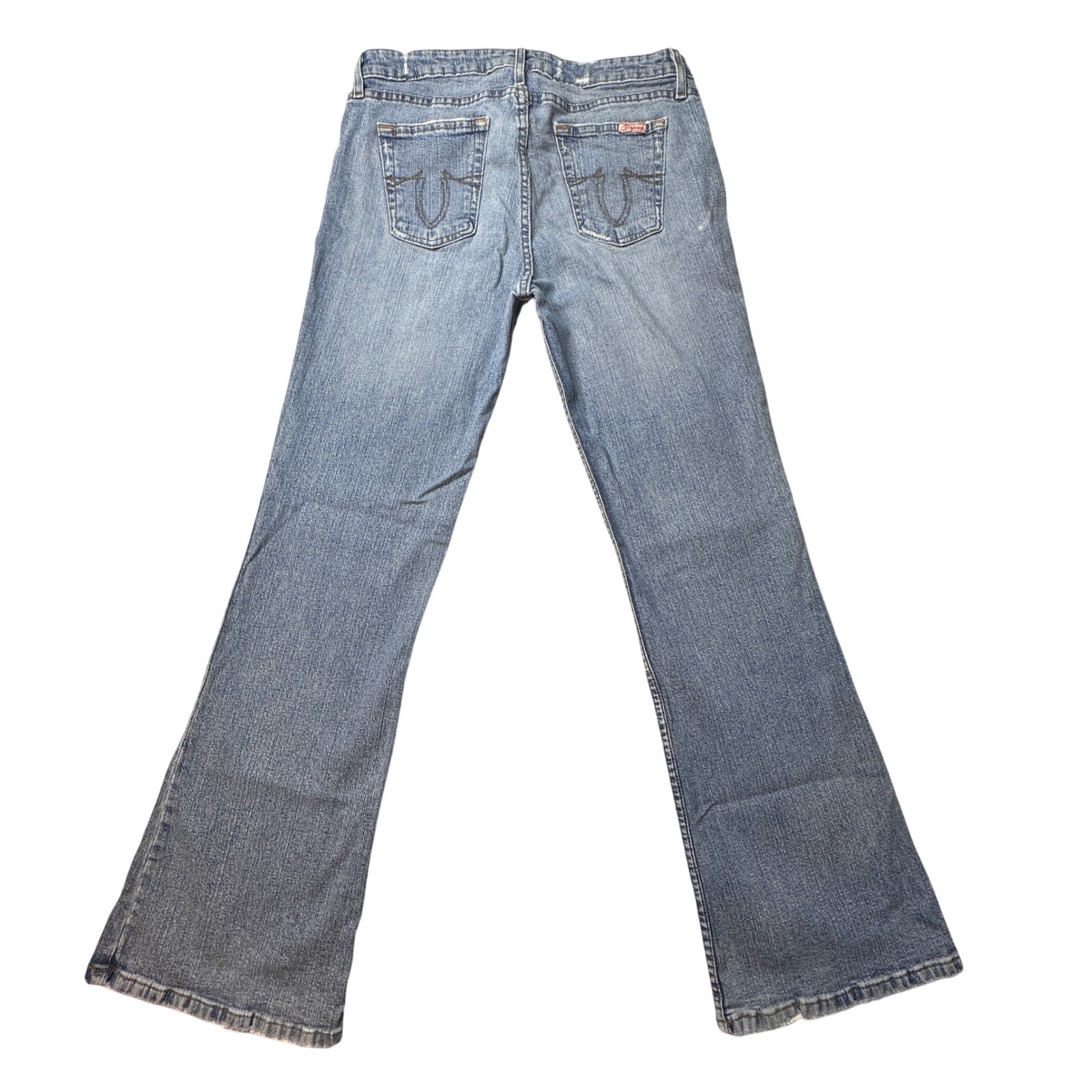 Aeropostale Jeans Womens 13/14 Blue Bootcut Medium Wash Stretch Denim Y2K Style