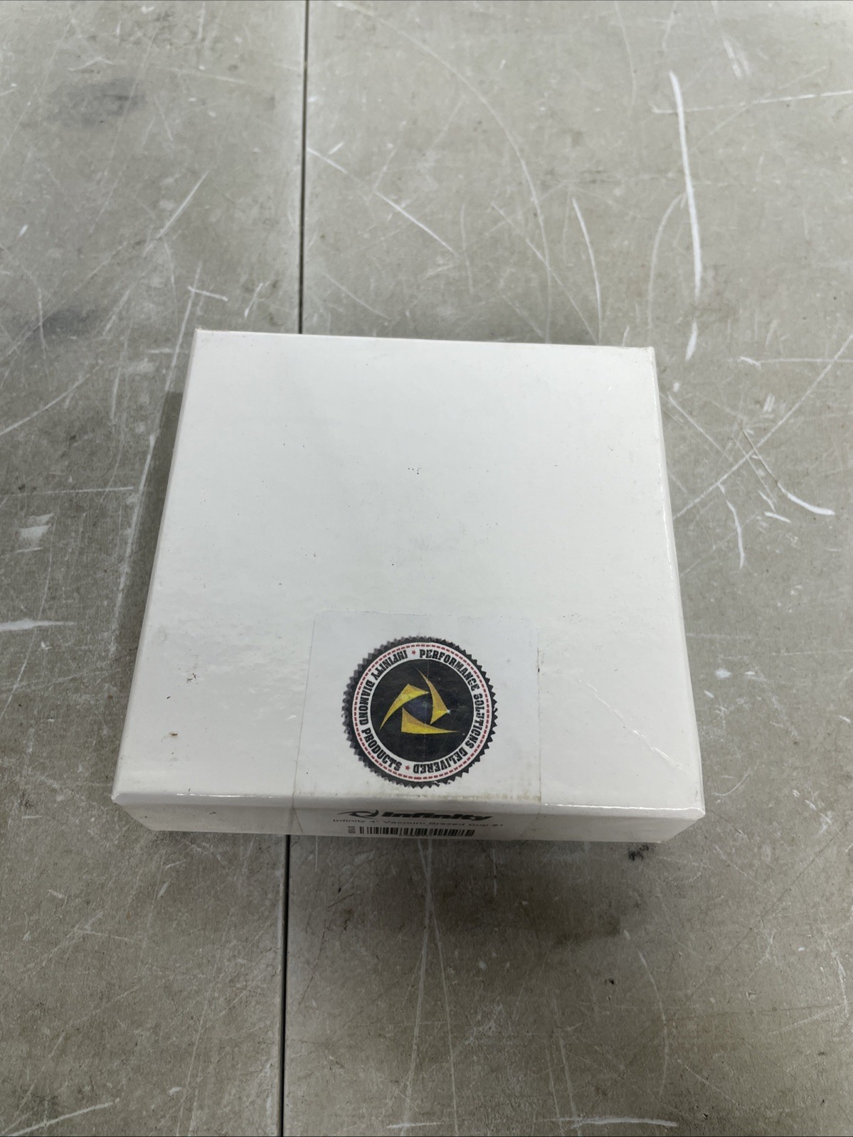 INFINITY 4" vacuum diamond brazed cup wheel #1