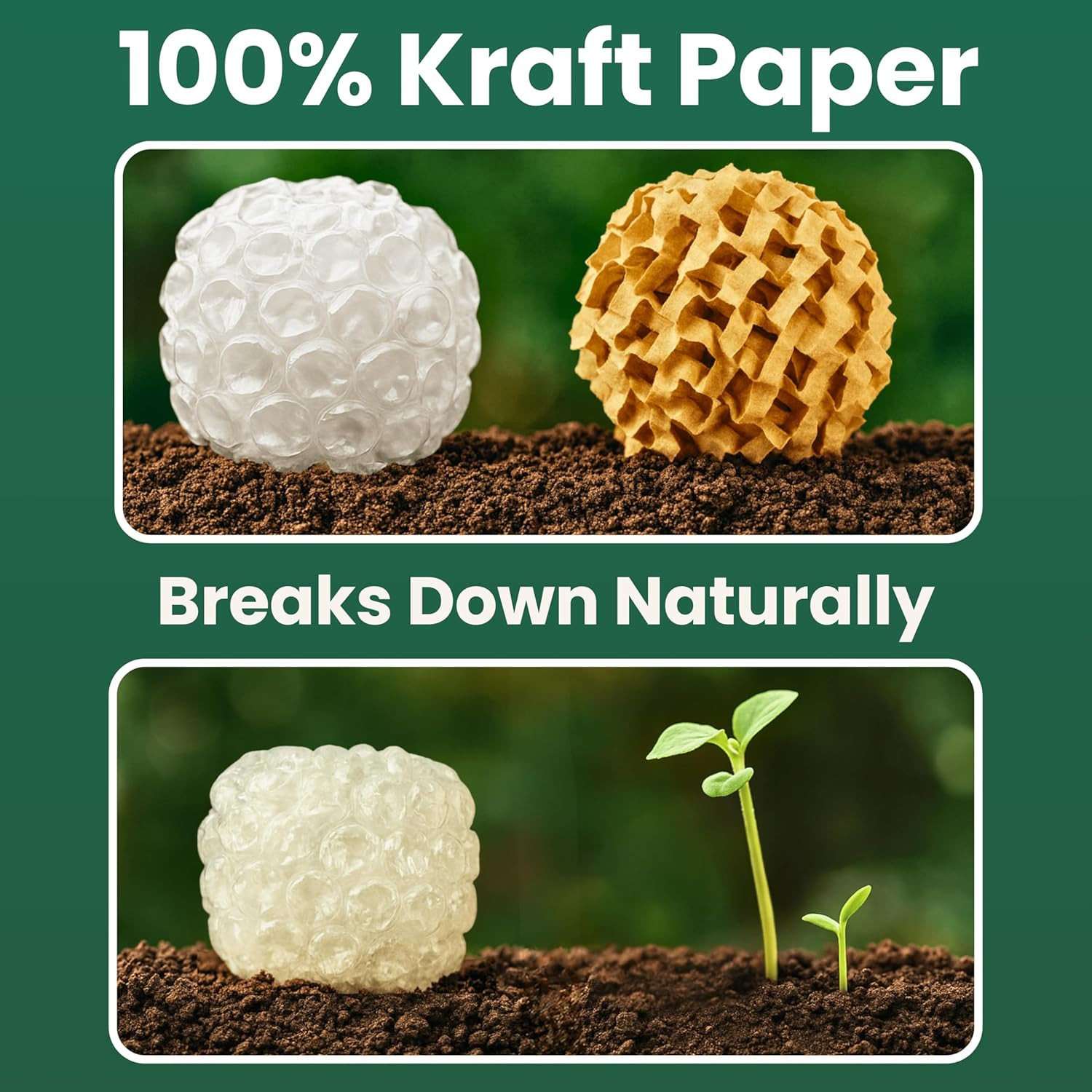 12" x 150FT Honeycomb Packing Paper Roll Eco Friendly Packing Material