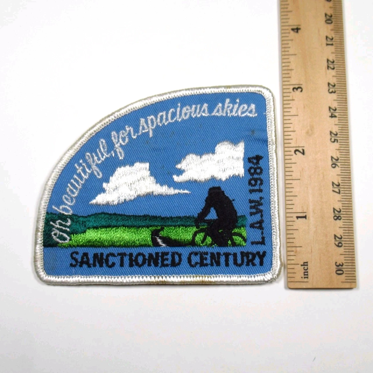 Vintage LAW Patch Sanctioned Century 1984 League of American Wheelmen