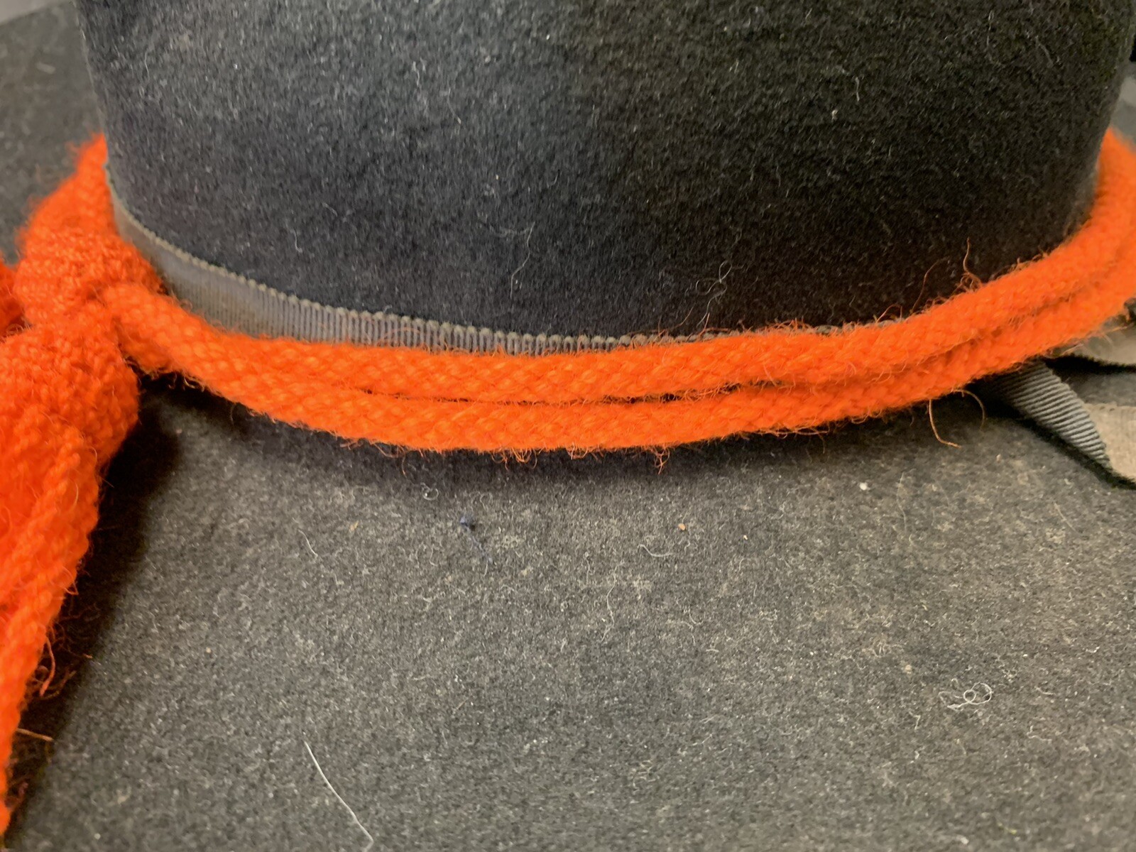 Civil War Union Army ORANGE Wool 'Dragoon' Hat Cord - NEW reproduction, A+