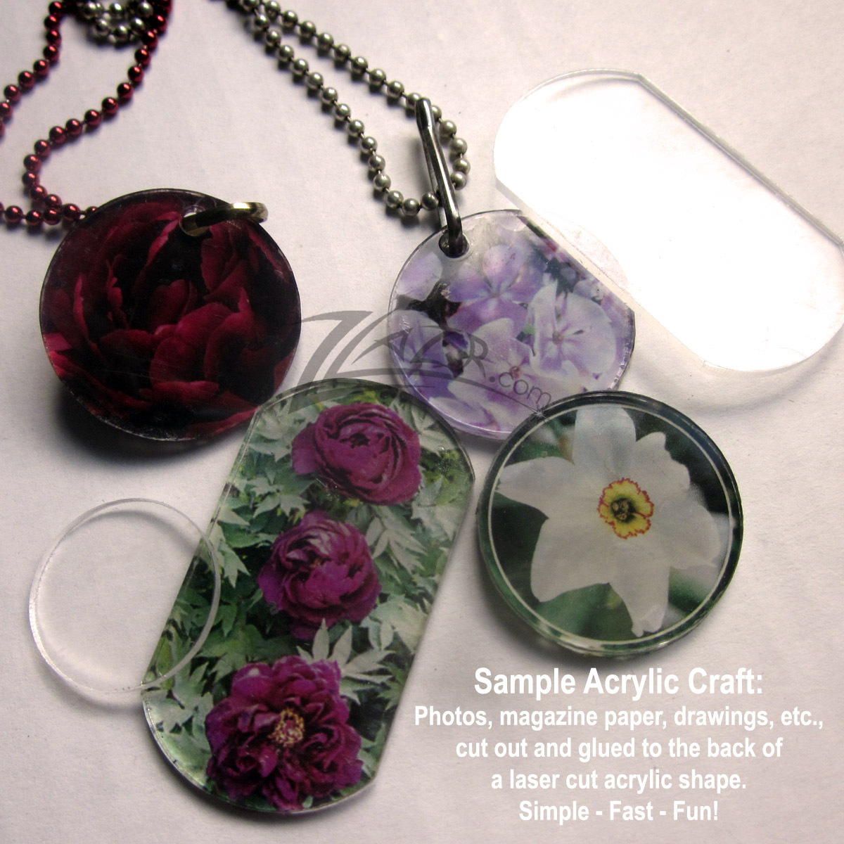 (1) 3.5"x1/4" THICK LARGE Acrylic Circle Disc Round Plexiglas Plastic Coaster